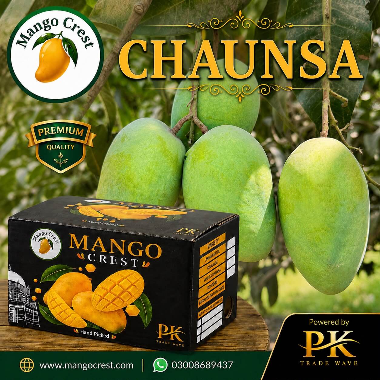 Mango Crest Chaunsa Mangoes | Coming Soon